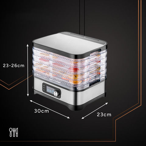 Deshidrator de Alimente cu Rafturi