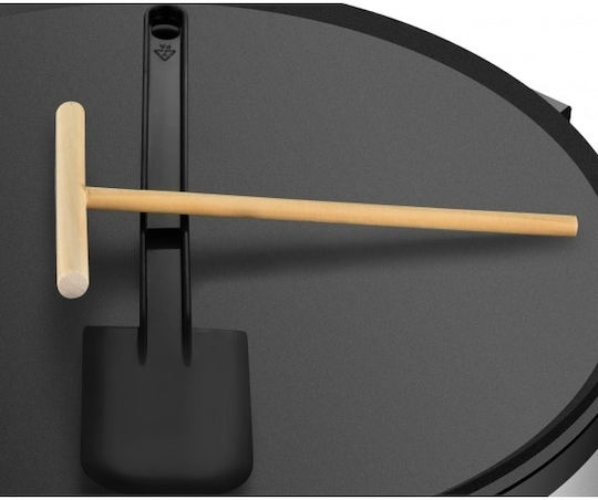 Aparat de Făcut Clătite Negru din Oțel Inoxidabil 1200W Putere Diametru Placă 30cm Temperatură Reglabilă Zln 2922
