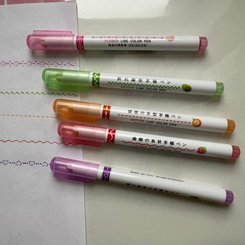 Markeri Multicolori Set 6 Bucăți