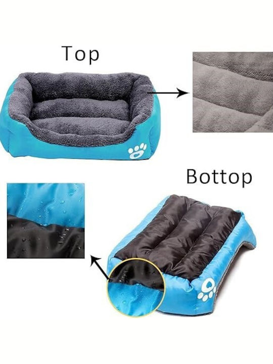Hundebett Sofa Blau