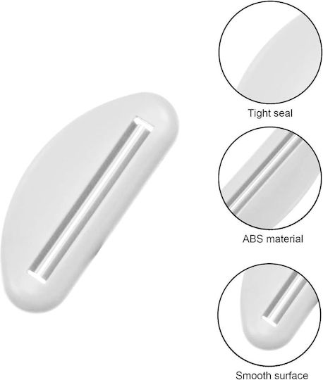 Storcător de Pastă de Dinți Plastic Alb 5949143170414