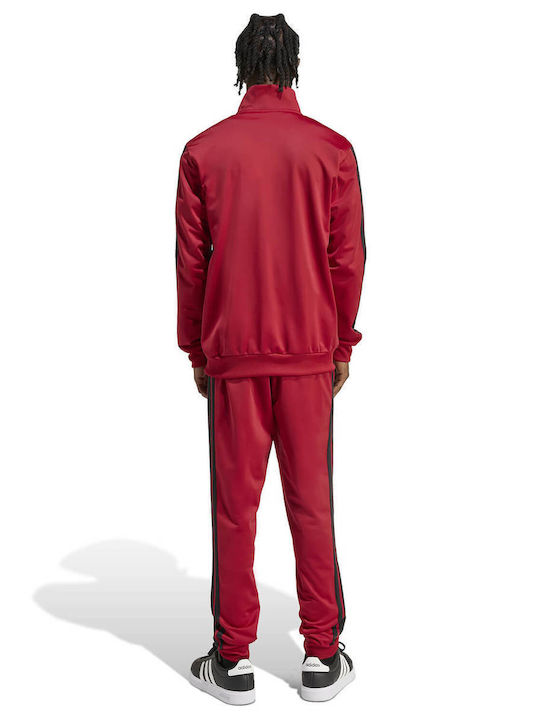 M 3s Sweatpants Set Glänzend mit Gummizug Rot