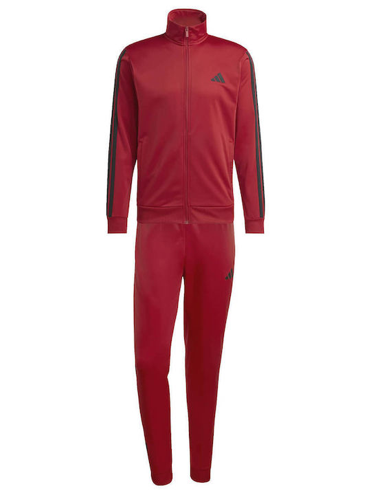 M 3s Sweatpants Set Glänzend mit Gummizug Rot