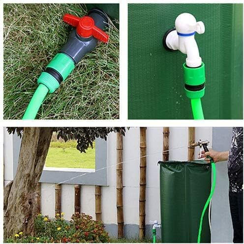 Rezervor Plastic de Apă / Combustibil Cilindric Vertical 100l Verde