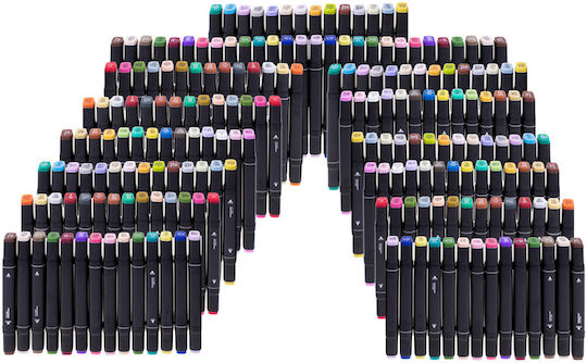 Multicolor Markers Set 168 Colours