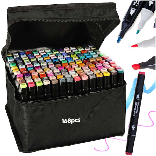 Multicolor Markers Set 168 Colours