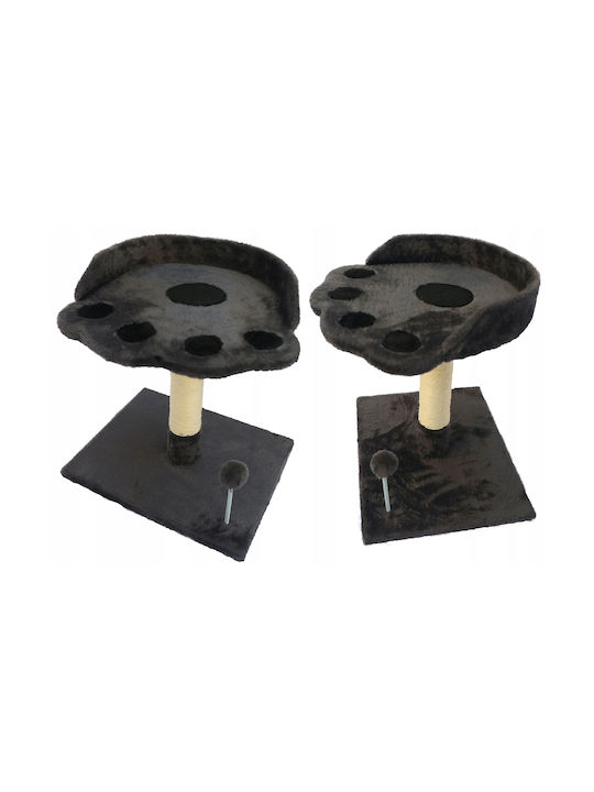 Stâlp Pentru Zgâriere Gri 41.5x34.5x47.5cm