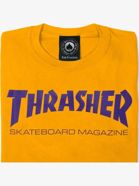 Skate Mag T-shirt Πορτοκαλί
