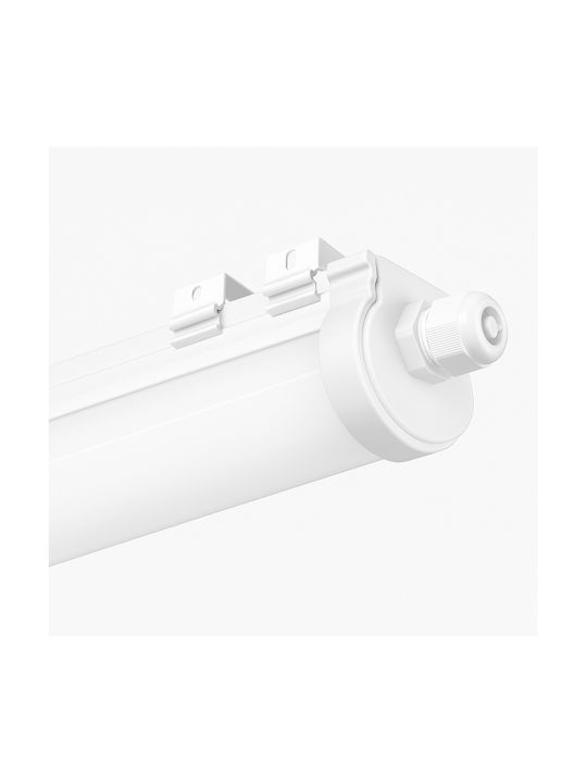 Lampă LED 60 W 4000 K 5400 Lm Tub Neon Tip Rezistent La Apă IP65 Accesorii De Montare Incluse 120 Cm Albă