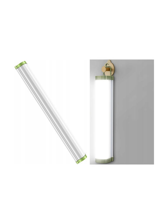 Lampă Magnet Led Alb Rece 4 Moduri De Iluminare Albastru Roșu Mod De Iluminare Suport Usb-c 31 X 5 X 6.5 Cm Verde Alb