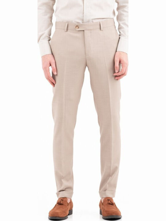 Summer Men's Suit Brown