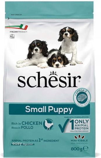 0.8kg Dry Food for Small Breed Puppies with Chicken