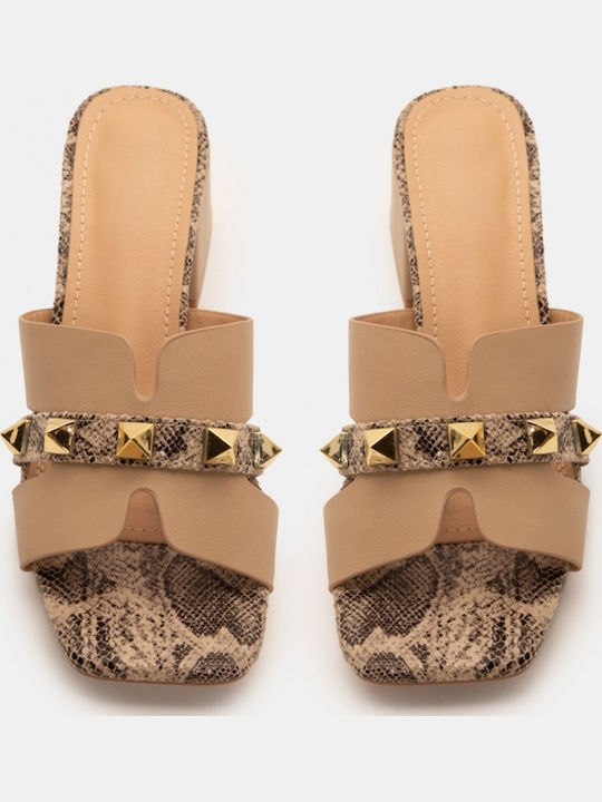 Beige Sandals