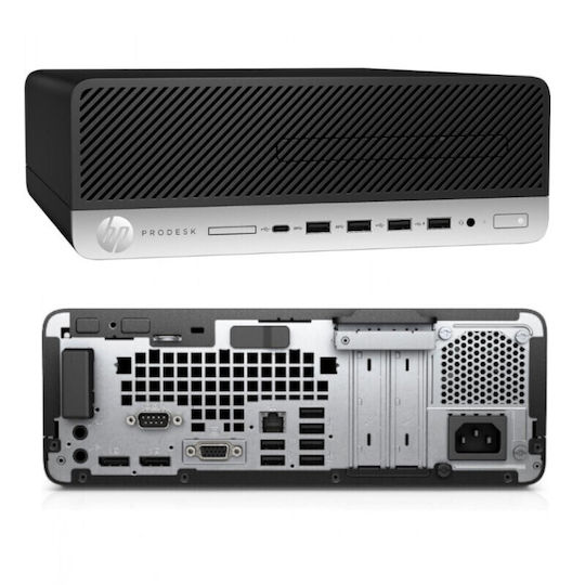 HP ProDesk 600 G3 SFF Recondiționat Grad A (Core i5-6500/8GB/8GB SSD/Fără Sistem de Operare)