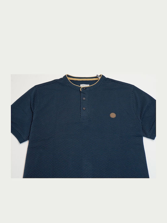 Short Sleeve Blouse Blue