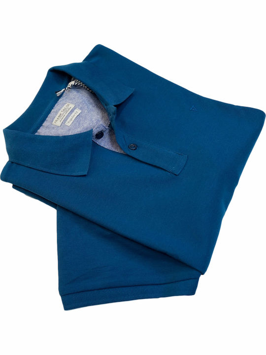 Polo Short Sleeve Blouse Blue