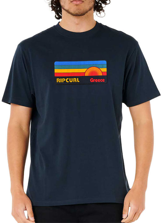 T-shirt Navy Μπλε