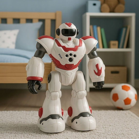 Lean Toys Remote Controlled Τηλεκατευθυνόμενο Ρομπότ Ροζ