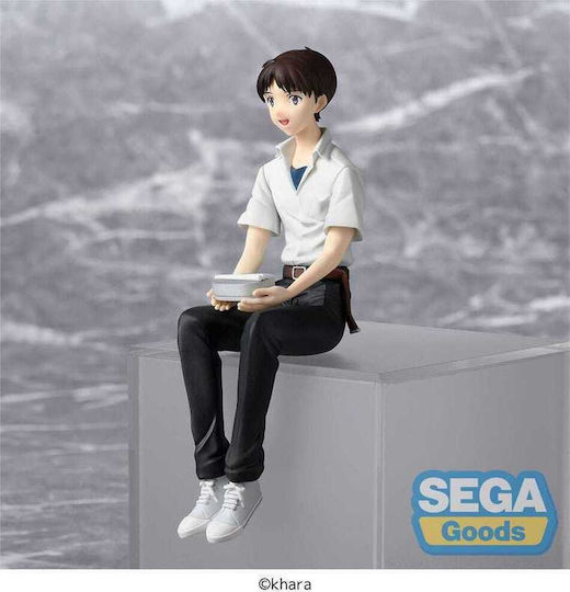 Rebuild Evangelion Pm Perching Pvc Statue Shinji Ikari Evangelion New Theatrical Edition 14 Cm Sega45724