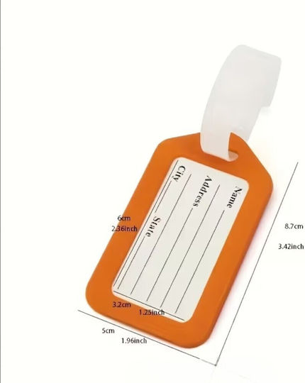 Set Luggage Label 2 Pieces