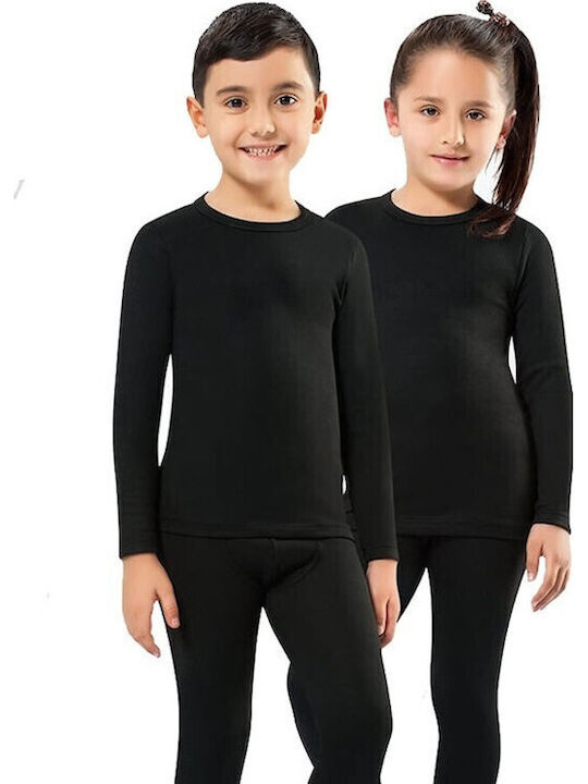 Kinder Thermobekleidung Dri-Fit Schwarz