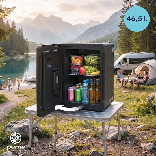 Peme Essential Portable Fridge 46.5L Black