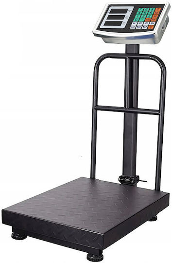 Elektronische Plattformwaage mit Turm mit Maximalgewicht 150kg und Präzision der Messung 50gr
