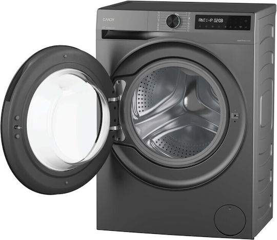 Candy Πλυντήριο Ρούχων 9kg 1400 Στροφών Γκρι BR 49SBL8G-S