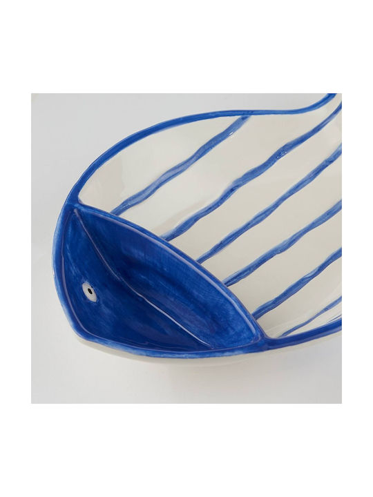Butlers Servierschale Keramik Blau 24cm