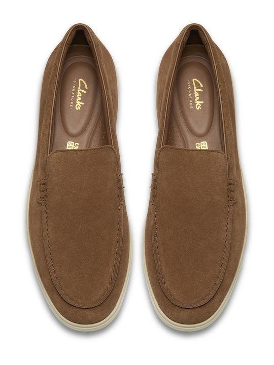 Torford Easy Cola Suede Ανδρικά Μοκασίνια σε Καφέ Χρώμα