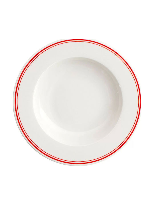 Verlo Shallow Serving Plate with Diameter 21cm