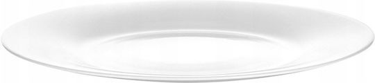 Vilde Vilde Servierplatten Und Schüsseln Flaches Glas Weiß 25.5cm 6 Stücke