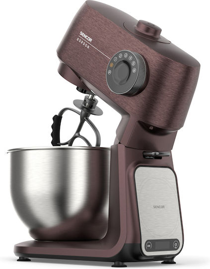 Sencor Stm Stand Mixer 1500W with Stainless Bowl 5.5lt