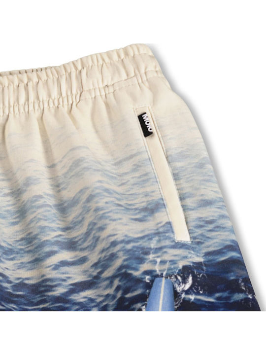 Kids Fabric Blue Shorts/Bermuda Amil-1S26H205-98729872-Printed