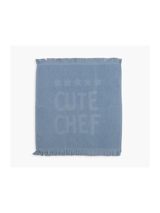 Nef-Nef Homeware Bamb.cute Chef Чаена Кърпа от 100% Памук в Екрю Цвят 50x50см