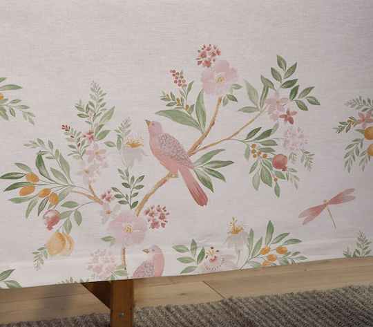 Nef-Nef Homeware Τραπεζομάντηλο Βαμβακερό Dreamel Ecru 140x180εκ.