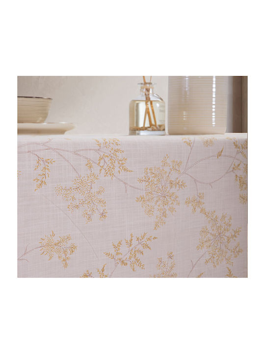 Nef-Nef Homeware Τραπεζομάντηλο Βαμβακερό Foxy Ecru 150x180εκ.