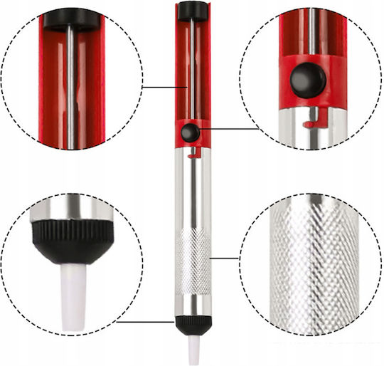 Kit Reparare Componente Electronice Zola Pompă Dezlipire Pensete de Precizie Clești Extractor Ic Plasă de Armare 5 Aliaje Abs Ppr Pvc Pe Pp Ochelari de Protecție Mănuși