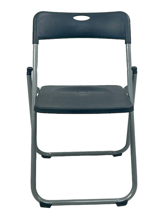 Catering Polypropylene Chair Edison Black 38x49x73cm