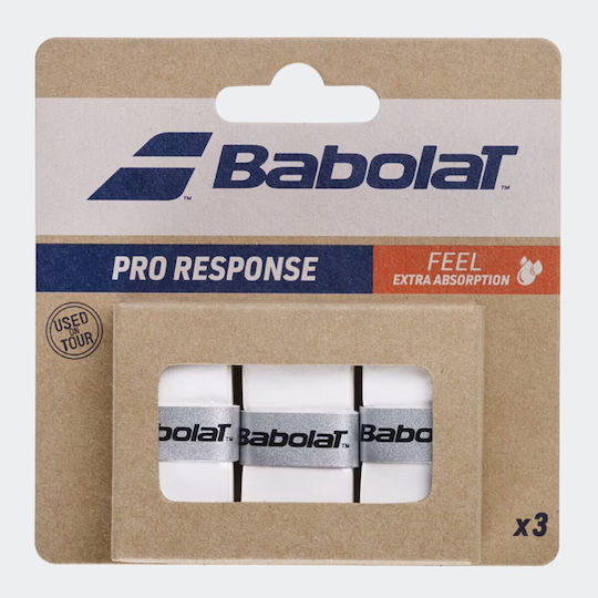 Babolat Pro Responce Overgrip White 3pcs