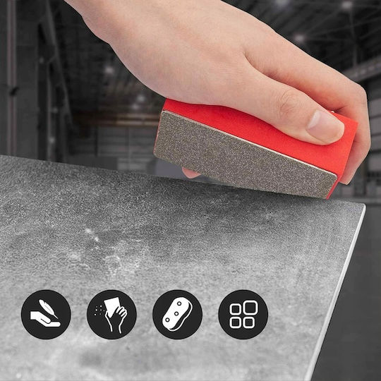 Set 4 Abrasive Sponges Zola Grits 60 100 200 400 Sanding Hard Materials
