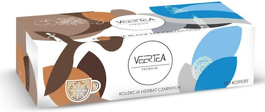 Veertea Premium Black Tea Collection 100 Envelopes