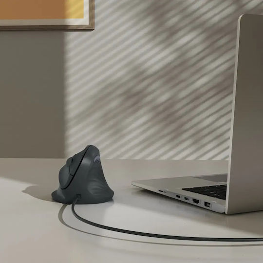 HAMA ECM-500 Verkabelte Ergonomische Maus Schwarz
