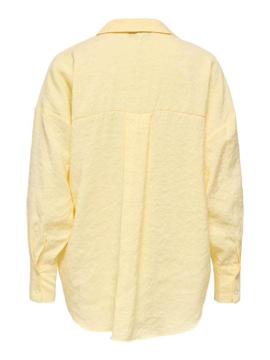 Long Sleeve Women's Shirt Cream