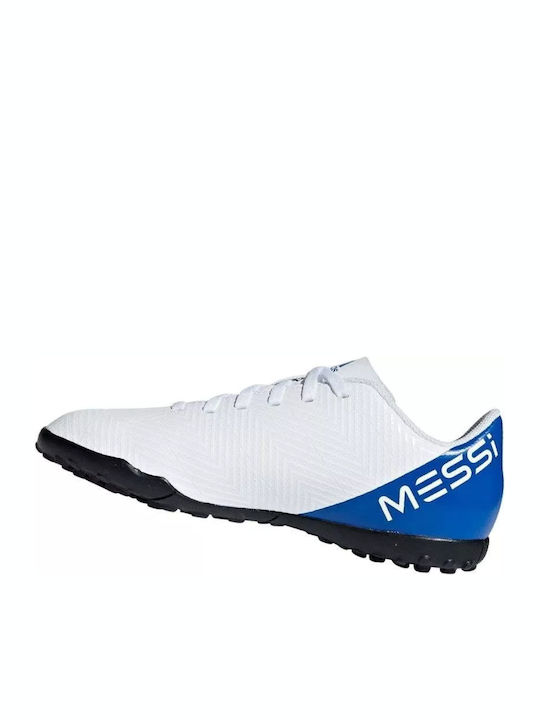 Παιδικά Ποδοσφαιρικά Παπούτσια Performance Nemeziz Messi TANGO 18.4 TF με Σχάρα Λευκά