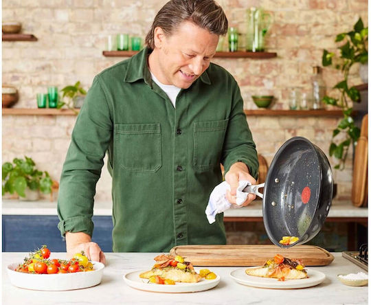 Tefal Jamie Oliver Διπλό Τηγάνι από Αλουμίνιο με Αντικολλητική Επίστρωση 28cm