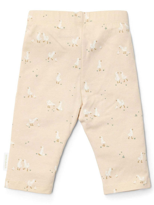 Kinder Leggings Lang Beige