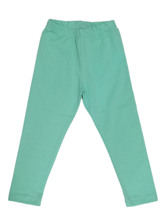 Kids Legging Long Aqua