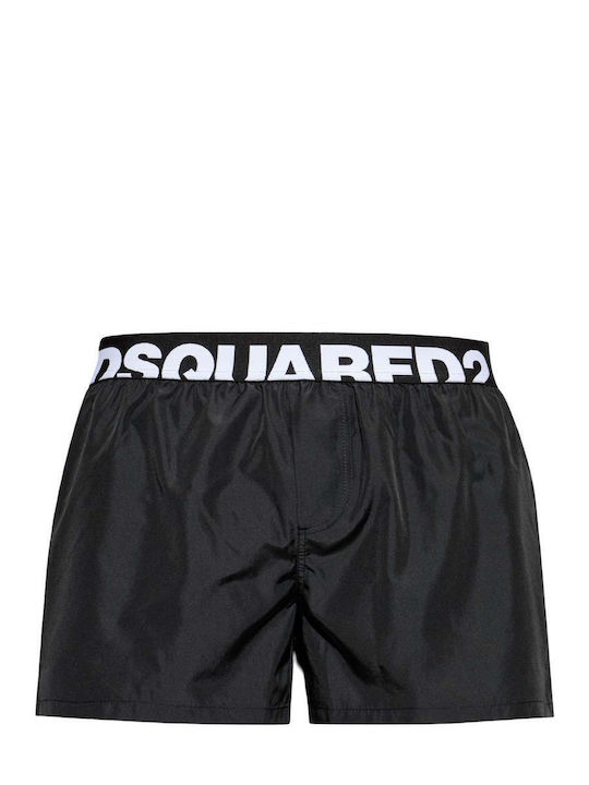 Costum de Baie Bărbați Pantaloni Scurți Negru