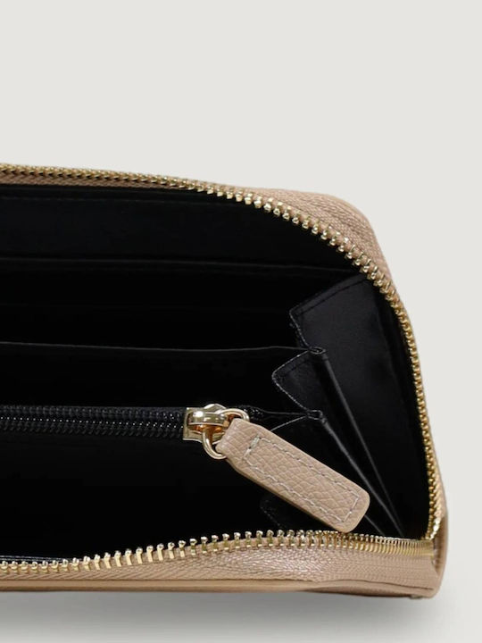 Große Damenbrieftasche Beige